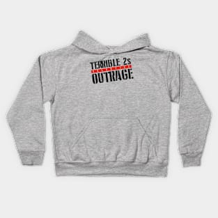 Terrible 2s: Selective Outrage Kids Hoodie